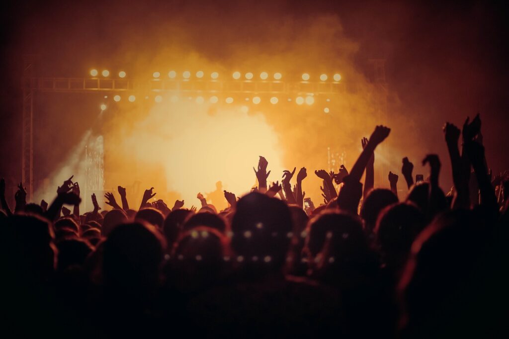 Konzert Stockfoto